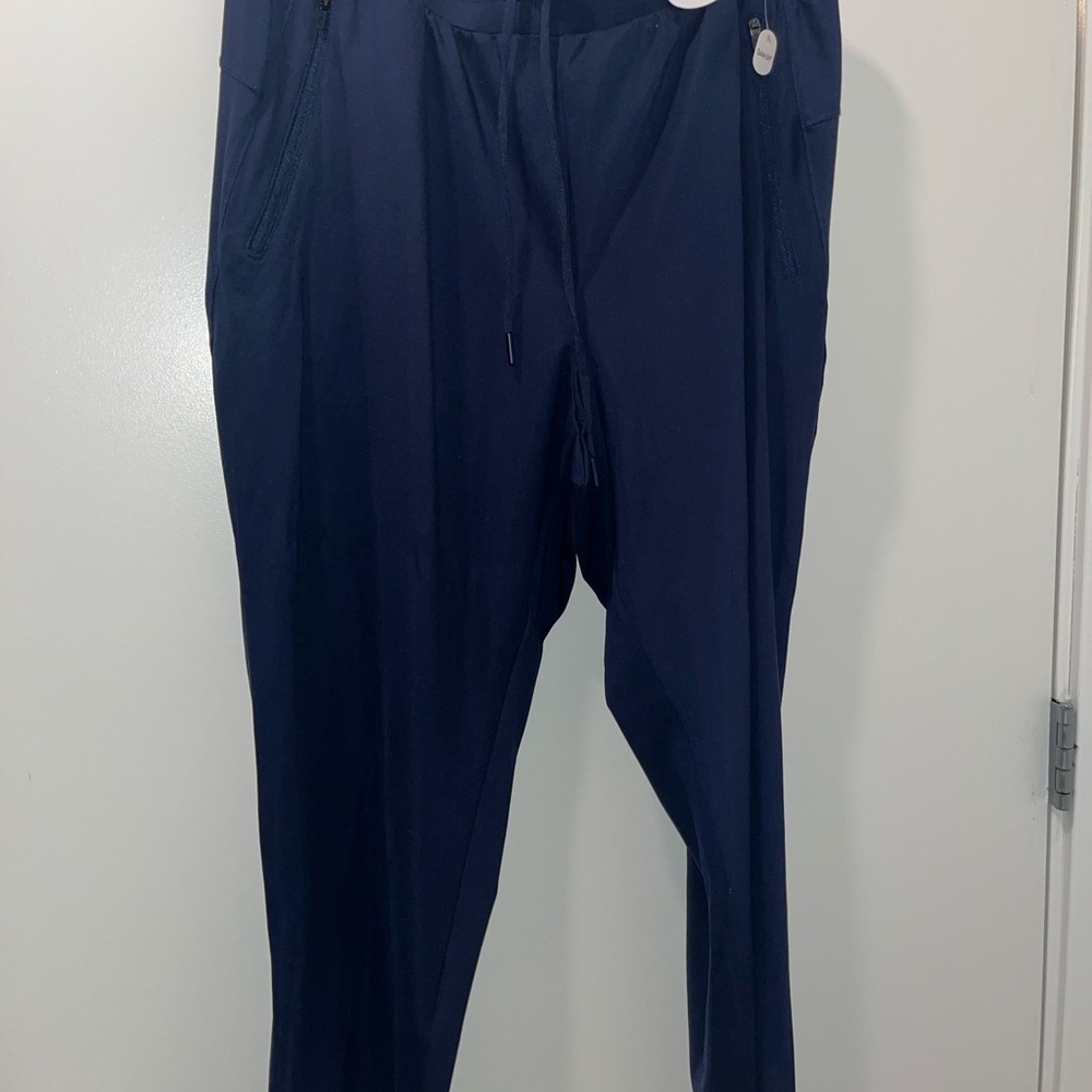 Xersion Navy Track Pants - Picture 2 of 6